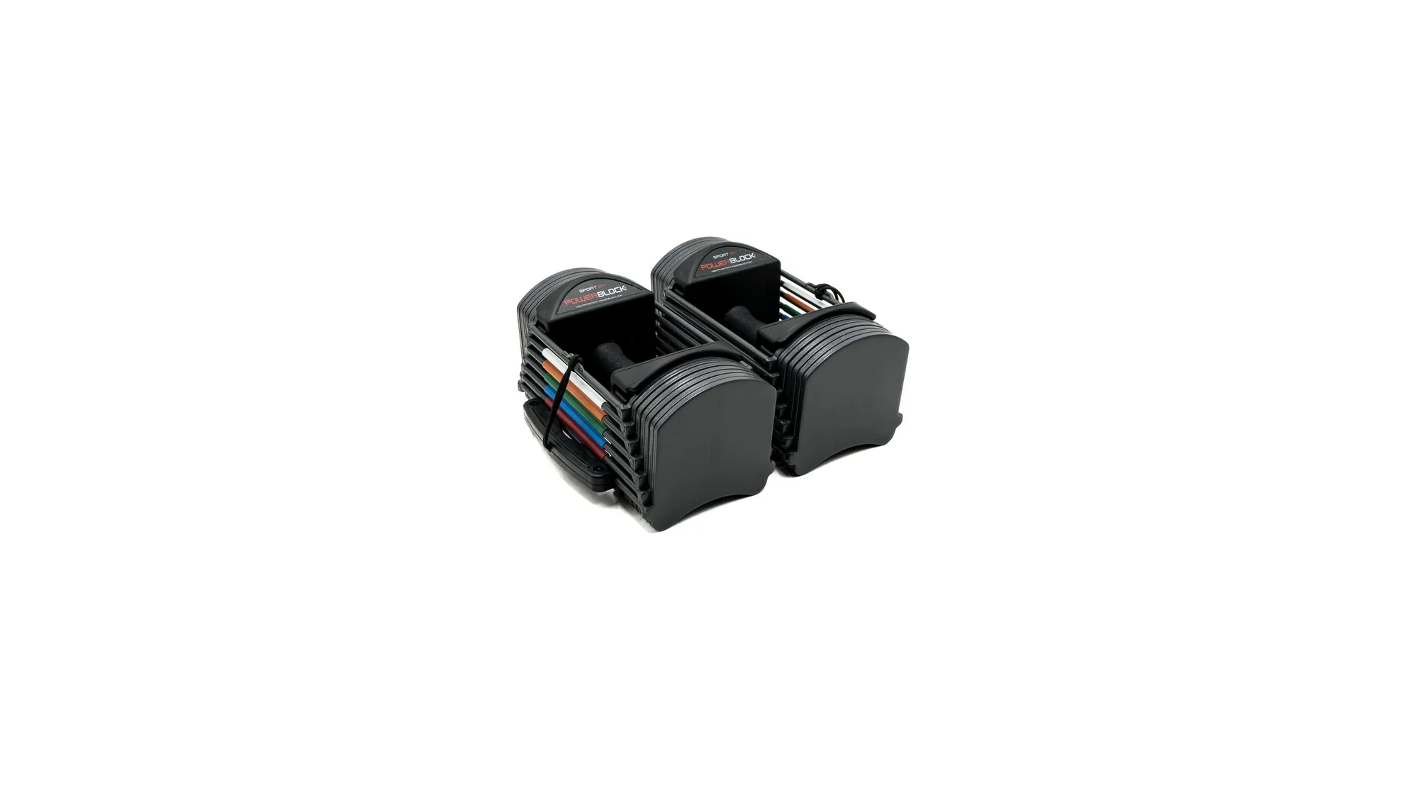 PowerBlock Sport 24 Adjustable Dumbbells product photo on a white background