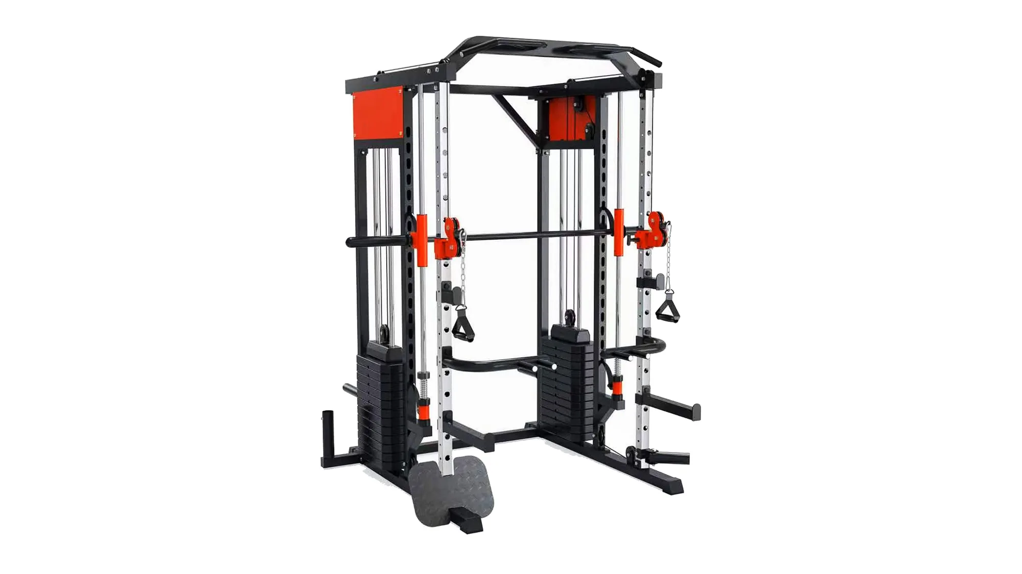 Strongway Smith Machine Home Gym (177kg Weight Stack) product photo on a white background