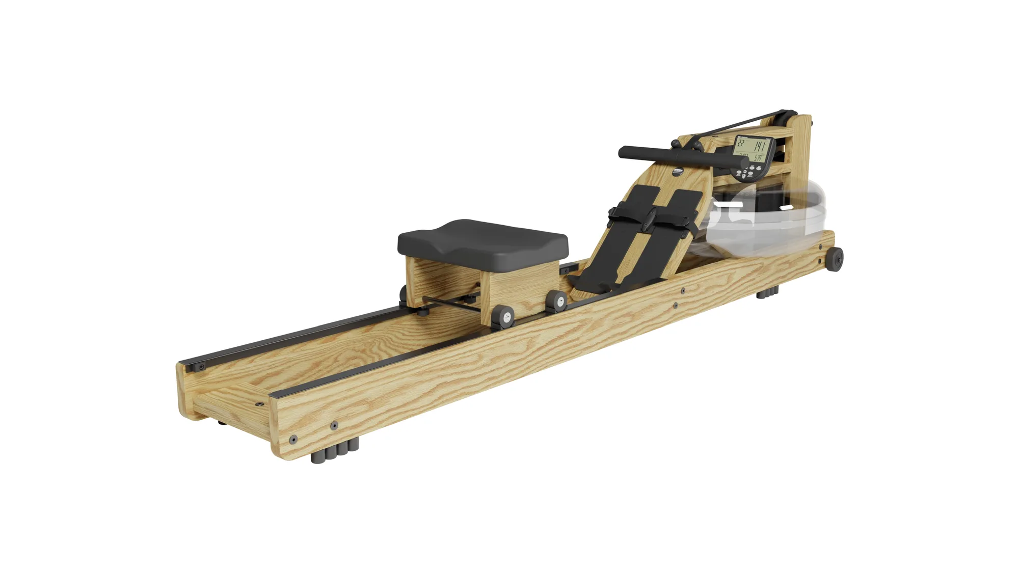 WaterRower Oak Rowing Machine product photo on a white background